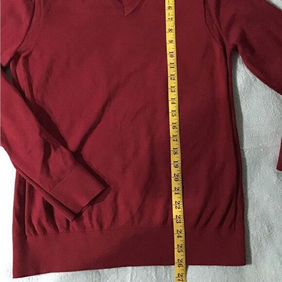 MICHAEL KORS 100% COTTON MEN’S V-NECK SWEATER M - Picture 4 of 8